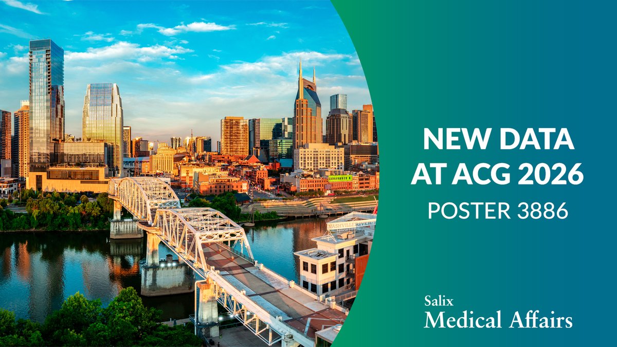 SalixMedical's tweet photo. 🎉 New data at #ACG2026! Pilot study evaluated a cirrhosis clinical pathway and observed improvements in adherence to monitoring and treatment, supporting its potential to reduce care variability. 
👉 Stop by P3886 to learn more. 
📅 Mon, Oct 12 | 10:30 AM – 4:15 PM  
#SalixMedical