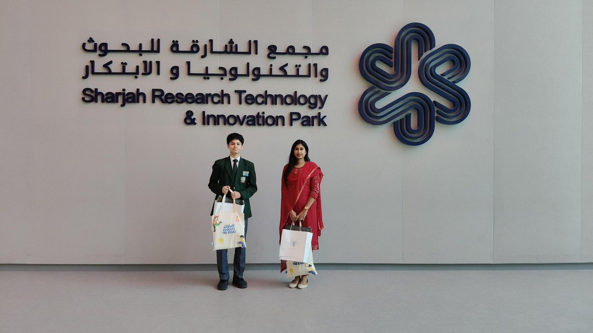 dpsshj's tweet photo. @DPS_Sharjah  attended The Big Heart Foundation’s ‘Educate the Heart’ workshop (2026–2027). The school’s student ambassador Veer (Gr 8) and our counsellor Ms. Alfiya Nagriwala learned the objectives, participation steps, and activity ideas to turn empathy into humanitarian action https://t.co/lQYashmmEi