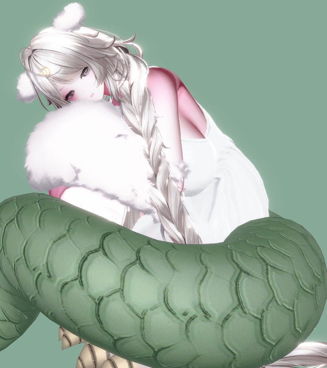 _yuri_vrc_'s tweet photo. ミルティナちゃんがあのこになった
＃Milltina3D https://t.co/JpwVlhoQsO