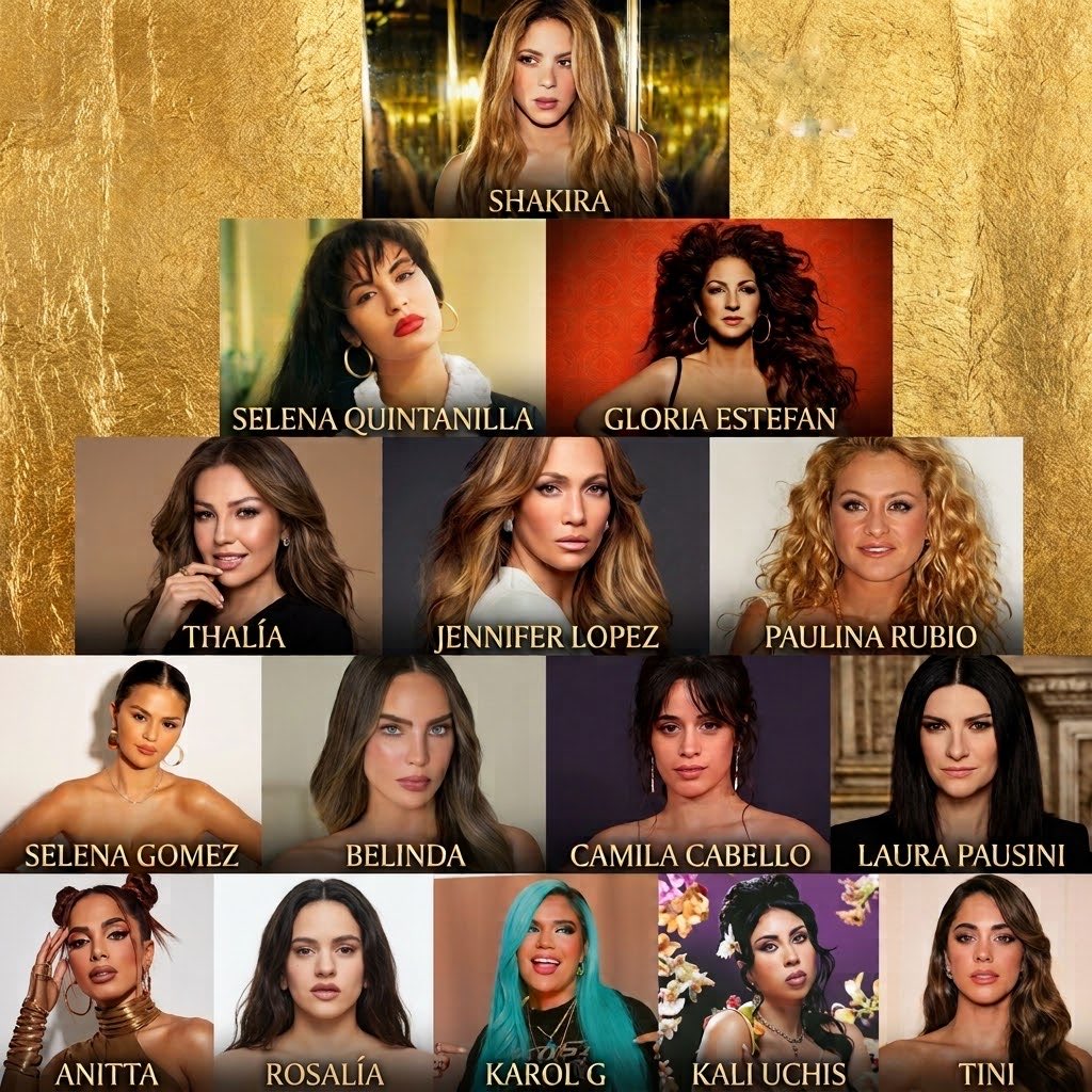 ShakiraKingdom's tweet photo. La pirámide del pop latino femenino y sus generaciones. https://t.co/VBNXNuX8bz