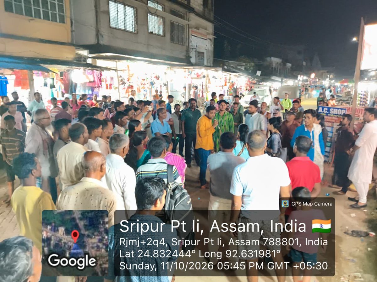 dc_hailakandi's tweet photo. Under the Assam Govt's #SevaSankalpAbhiyan2026, street plays highlighting Hon'ble PM Narendra Modi's 25-year public service journey were held across 8 major locations in the district, organized by the Cultural Affairs Dept &amp; Bandana Sangeet Mahavidyalaya
@CMOfficeAssam @diprassam https://t.co/zRQgPNJ7LS