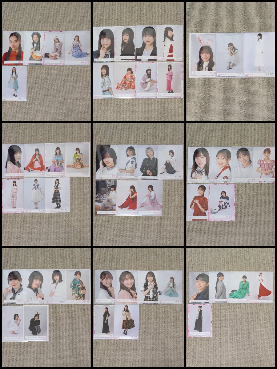 remomon2197's tweet photo. 櫻坂46 生写真 グッズ トレード トレ 交換 

【求】画像1

【譲】画像2~(HMV特典生写真もご希望あれば提供可能です〇)

・アニラ2日目>>(アニラ1日目)直トレ希望です
・お気軽にお声掛けください https://t.co/i4LXV0yBrq