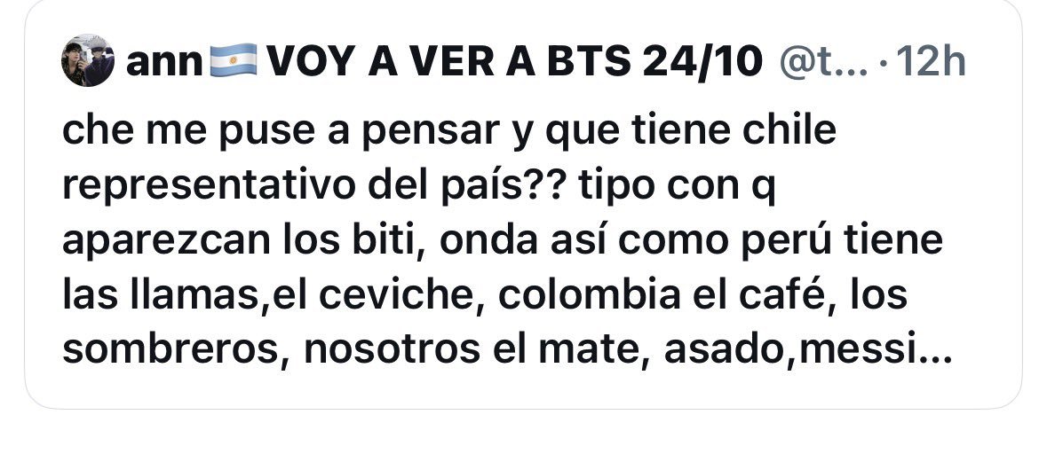 giirlaffraiid's tweet photo. @MSaavedrea @Victorialeyba9 @BTSDailyChile https://t.co/ts29gpA1bp