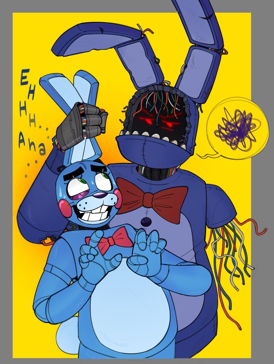 spoonyspinee's tweet photo. I like the idea of their rivalry. Loveeee toy and withered https://t.co/GosJWJfGEo