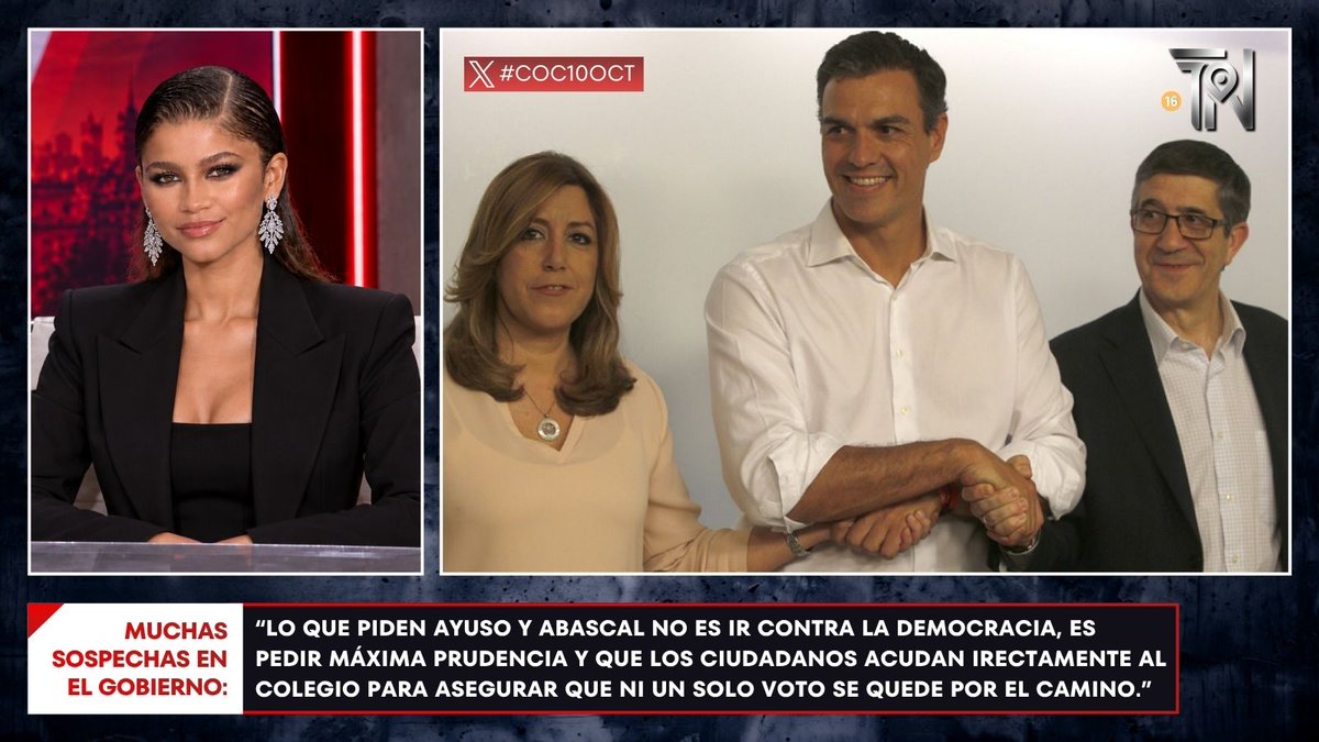 TerradoNews's tweet photo. 🎙️ @raquel_chica defiende la petición de Isabel Díaz Ayuso y Santiago Abascal de votar presencialmente el 29N.
📺 "No es ir contra la democracia, sino extremar la prudencia para garantizar que ningún voto se quede por el camino."
⭕️ #CoC11Oct https://t.co/oyidVanbU5