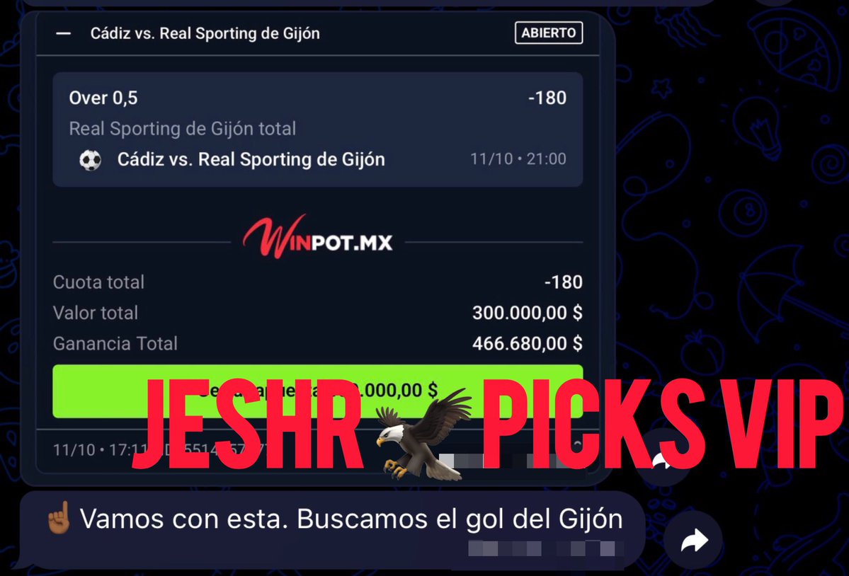 JesShrpicksVIP's tweet photo. Alfredo Valenzuela, recién salido del VIP de octubre. Vamos por esos $466k. https://t.co/d5aqHLNOrZ