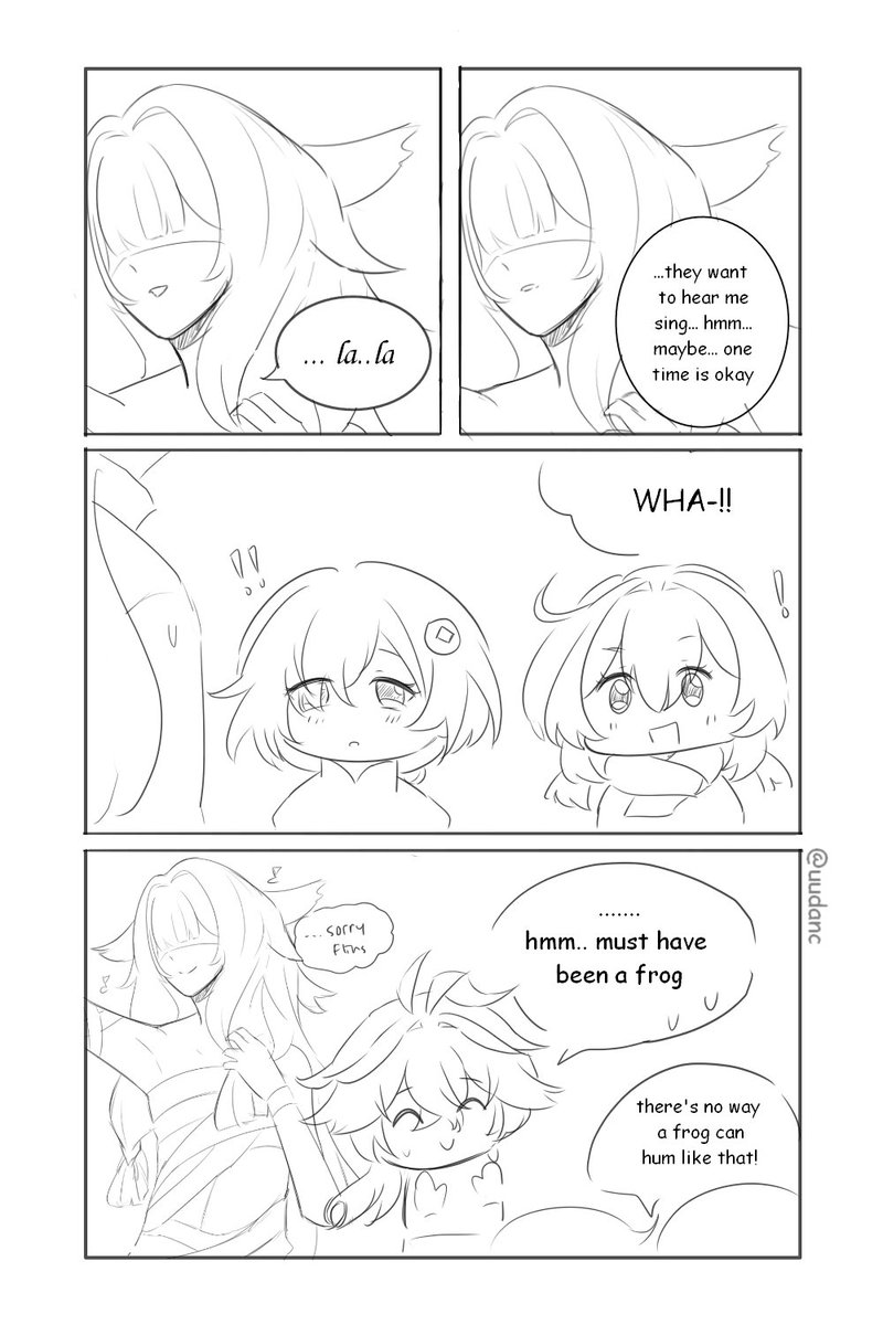 uudanc's tweet photo. I have an AU about this actually lol (sorry it's so badly drawn 😭😭) https://t.co/mJAlBmG93E