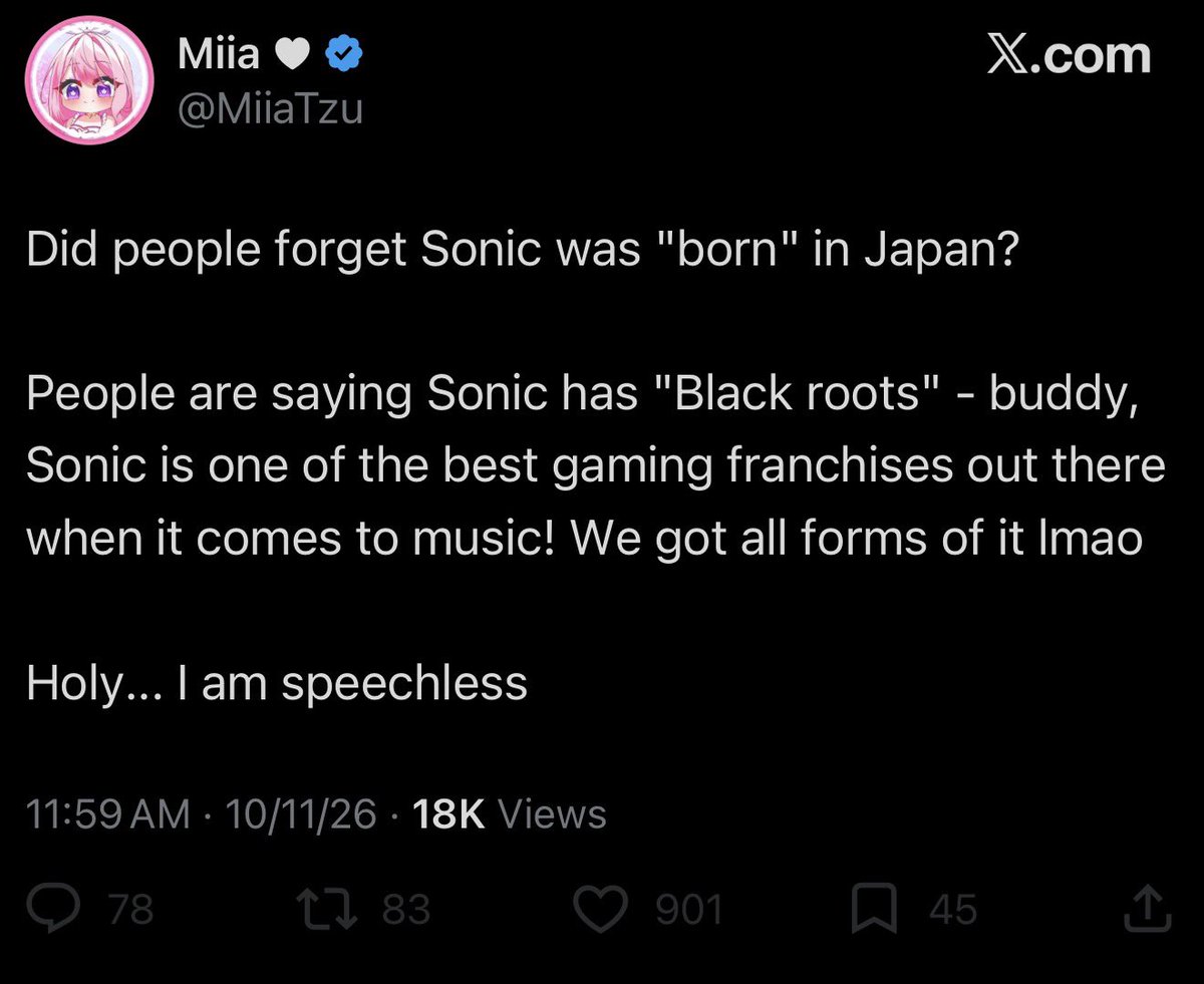 supernotfunny69's tweet photo. You don’t have to keep proving that you’re racist Miia we already know https://t.co/lo5fdrAzXC