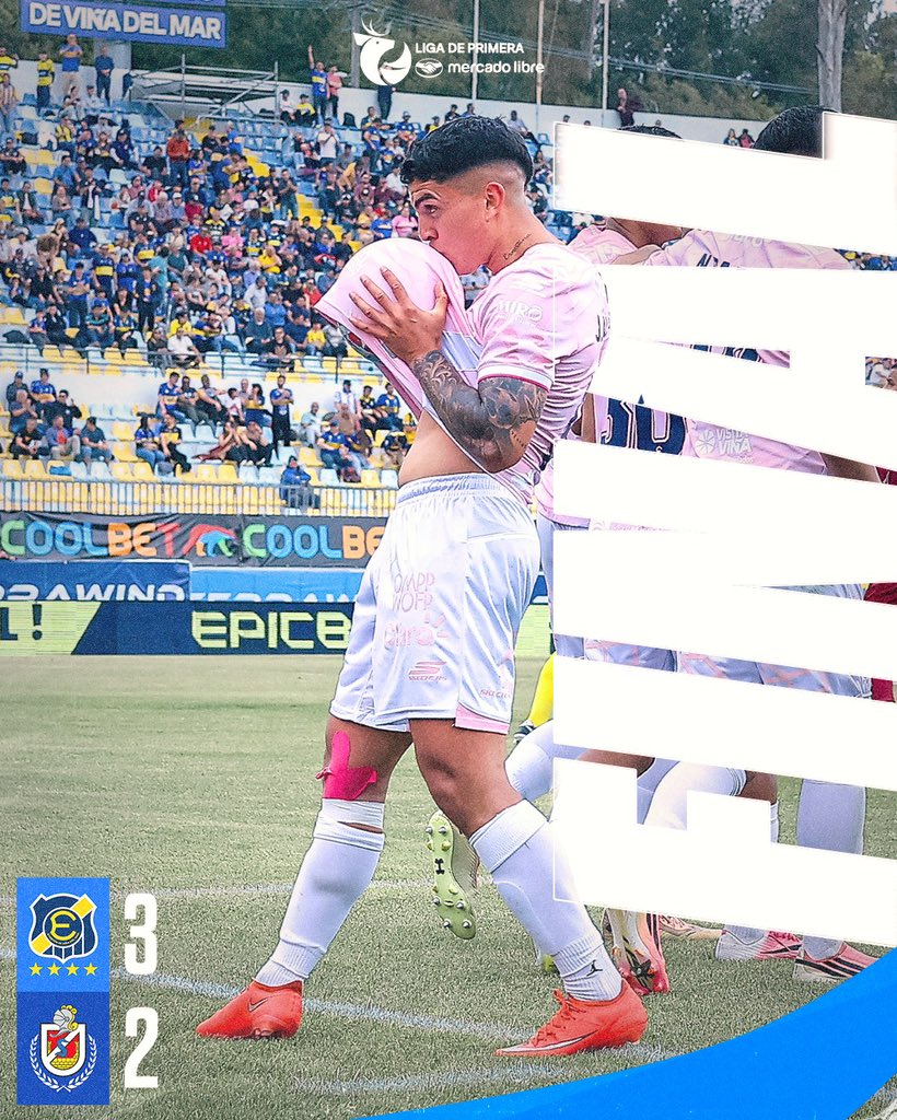 evertonsadp's tweet photo. ¡𝗙𝗜𝗡𝗔𝗟 𝗗𝗘𝗟 𝗣𝗔𝗥𝗧𝗜𝗗𝗢! ⏱️ 

Final del partido • EVE 3 🆚️ 2 DLS
Fecha 24 • #LigaDePrimeraMercadoLibre 🏆.

🔹 #VamosEverton • #Evertonízate • #ApuestasRoyal 🔸 https://t.co/tq3s8LBN9X