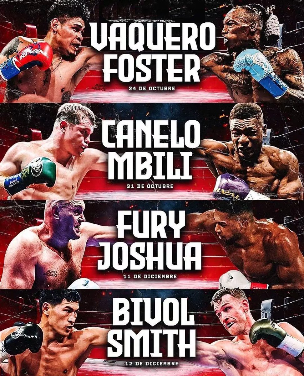 BoxingROKus's tweet photo. Hers four Fights that we know we will see before the end of the year #Boxing https://t.co/sEnOpJV7PY