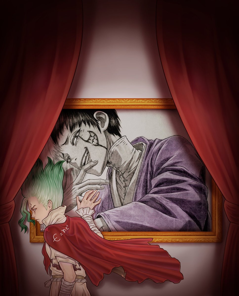 ButterflyyColor's tweet photo. Arkadaşımla beraber akıma katıldık 🫶🫶 

#drst #dcst #senku #asagirigen #DrSTONE #sengen https://t.co/iCwkvlrkXG