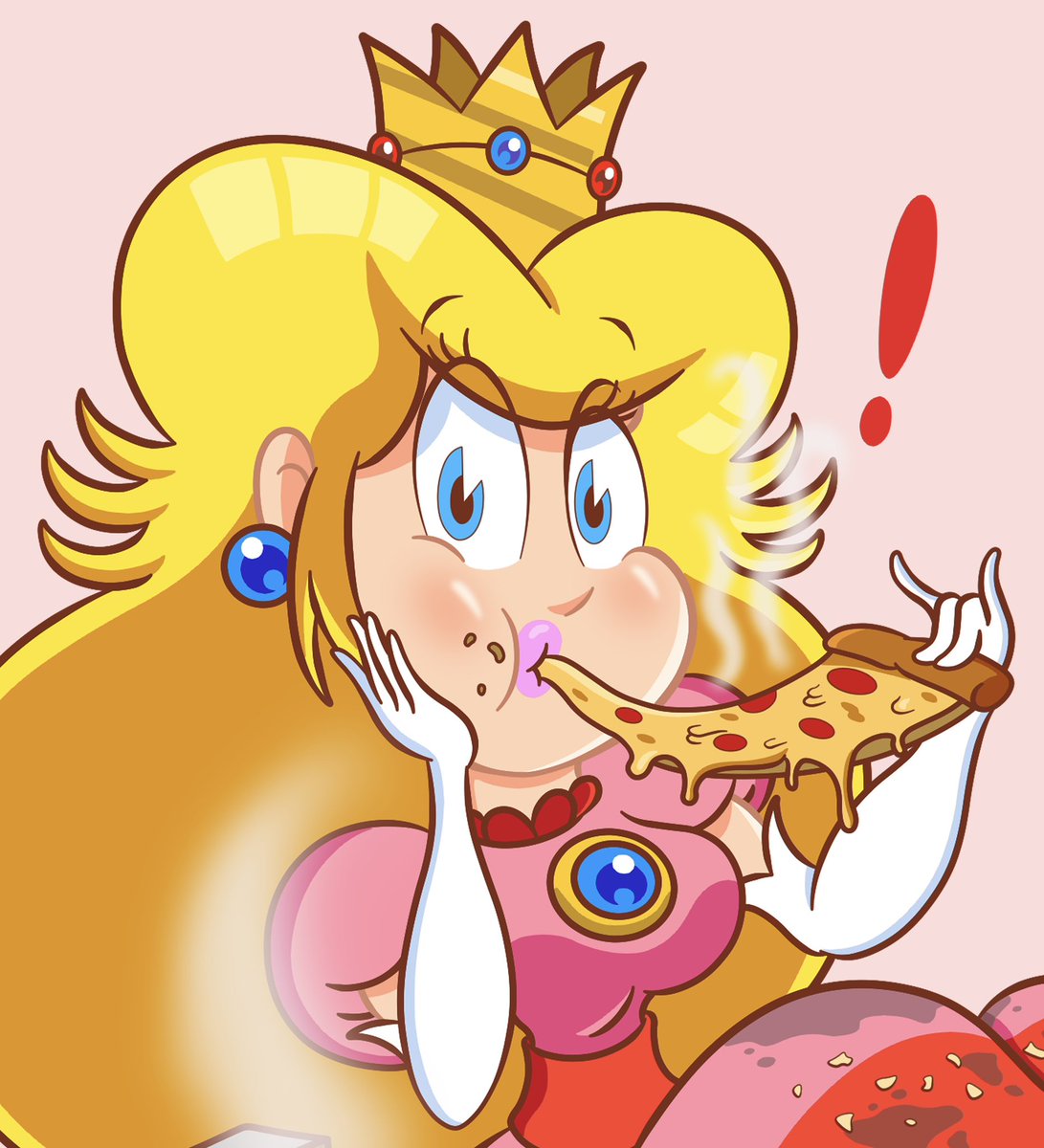 ajspillz's tweet photo. Peach and her fat ass. https://t.co/mWAgWBVElK