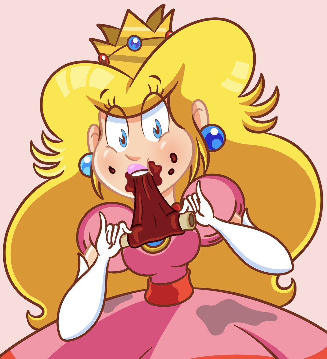 ajspillz's tweet photo. Peach and her fat ass. https://t.co/mWAgWBVElK