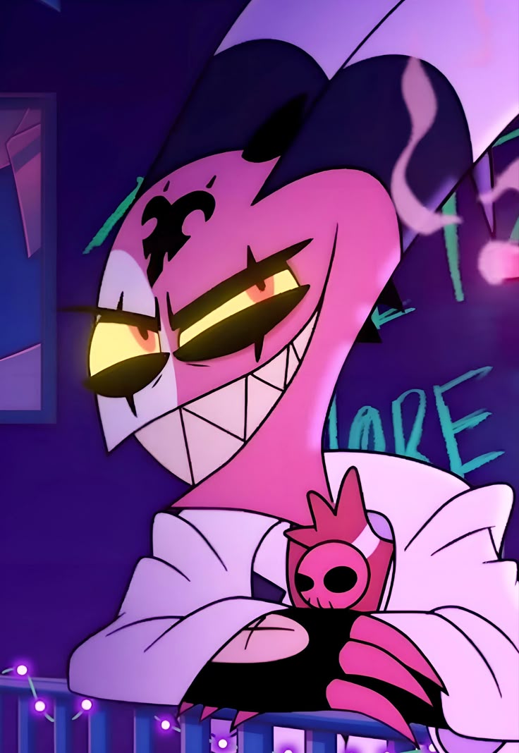Adrianx2f's tweet photo. That grin says “I own this place” 😈
Blitzo being pure chaos  
#Blitzo #HelluvaBoss #HelluvaBossArt #BlitzoFanart https://t.co/ylEPA1wypj