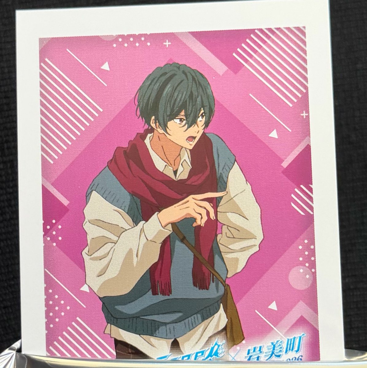 y_ymtn_'s tweet photo. 【交換】Free! ×岩美町 THANKS FES 2026 グルメ屋台スタンプラリー 特典 ランダムカード

譲：郁弥

求：遙

12日岩美にてお時間相談で手渡し希望
よろしくお願いいたします。 https://t.co/A82GZiAnYv