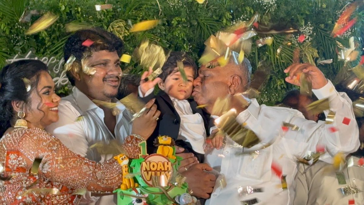 imGunanithiS's tweet photo. Honourable Minister @BussyAnand Annan attended the Birthday Celebration of @GuRuThalaiva Sir’s Son, OTFC Founder &amp; TVK Social Media Wing State Co-ordinator.

#TVKVijay‌ 
#CMVijay‌ 
#TVKVijay‌HQ 
#Celebration https://t.co/hNN4Qw7wwc