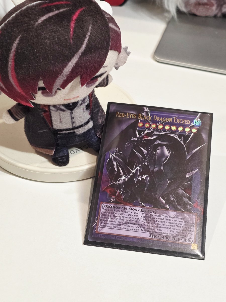 Ver_Vermillion's tweet photo. ORE NO TAMASHII!! RED EYES BLACK DRAGON!!!! https://t.co/9PBtBlqHvA