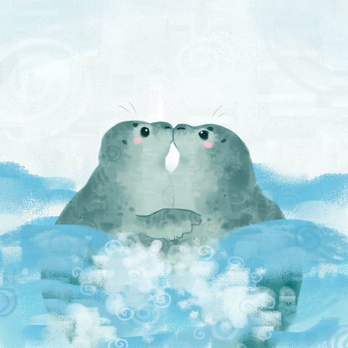 Seal_Loverrr's tweet photo. #sealtober2026 day 11 - pride
Go my lesbian seals https://t.co/bfz7Cyshd9