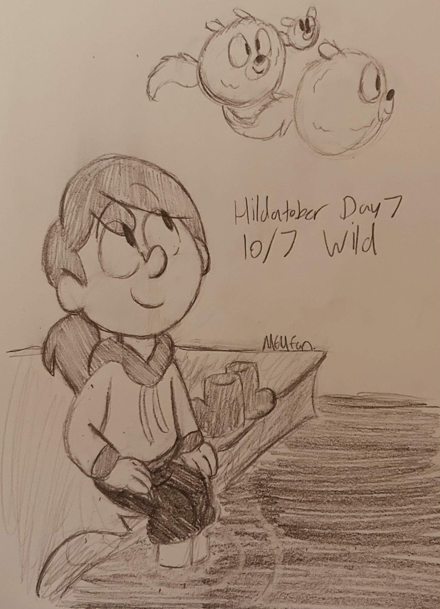 m64fan's tweet photo. More Hildatober sketches! From 10/6 to 10/11 #Hilda #hildafandom https://t.co/eFwEdkAlFR