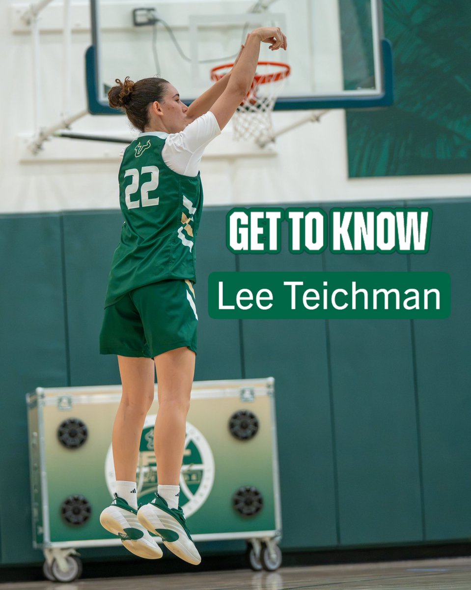 USFWBB's tweet photo. Get to know Lee Teichman 2️⃣ 2️⃣ https://t.co/qAa0Xjs7o5