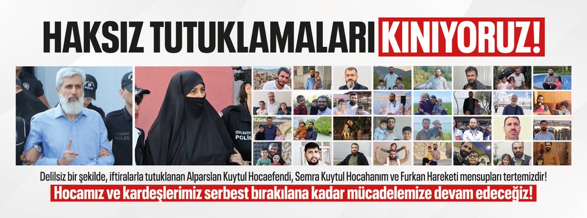 9v5fbp95k2's tweet photo. #OzgürlükYürüyüşleri
ZulmeKarşı Meydanlardayız
Mücadelemiz AllahIçin https://t.co/jNBoemd6eK