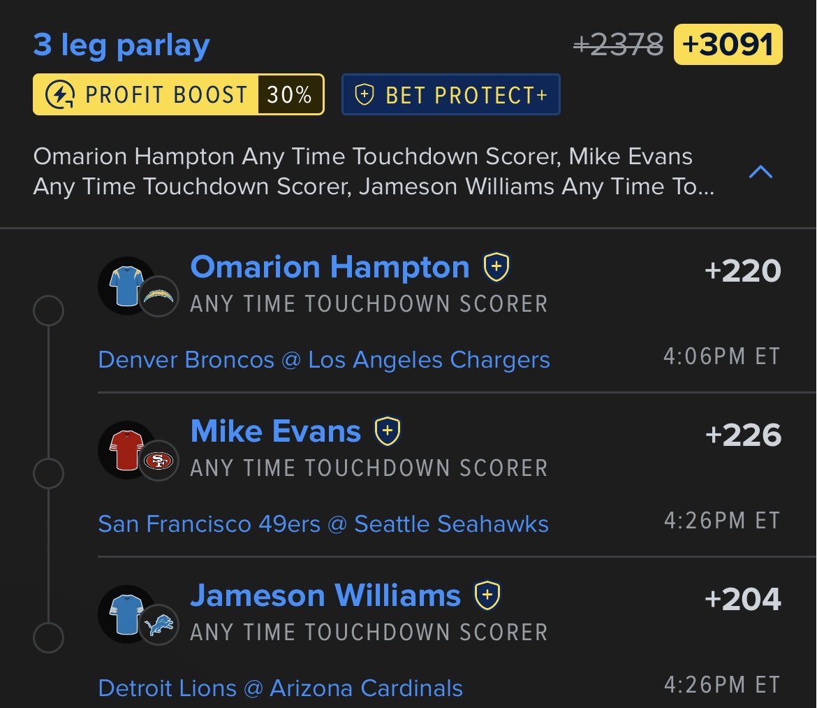 Bigogbets's tweet photo. π₯π BOOSTED TOUCHDOWN SCORERS ARE READY TO EAT! LETβS CASH IN! π°π
@Playbook #NFLPicks #TouchdownScorers #SportsBetting https://t.co/PvCLgVgpGt