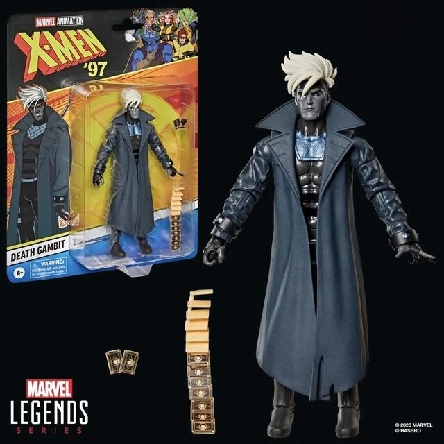 GambitSpotting's tweet photo. Spotted: More released images of the Death Gambit from X-Men 97 Marvel Legends figure due for release. Pre orders open 21st October.
#gambit https://t.co/N3QWH8IZQc