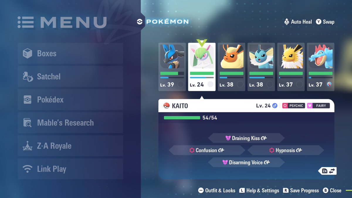 murphskers's tweet photo. I want to keep KaiLen alive even in Pokemon.
KAITO is Gallade
Len is Lucario.
#KaiLen #Pokemon https://t.co/NYtiGsViVf