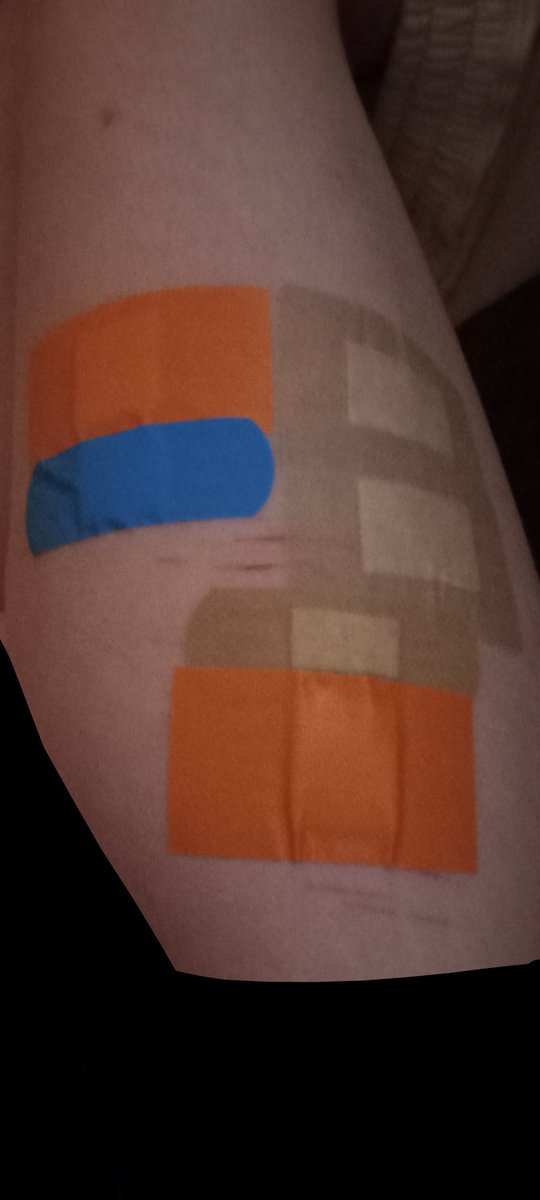 Astrall0's tweet photo. Plastered and ready to brave the shower, i mean wash my sfx makeup ai off https://t.co/DGfWGFQE2o