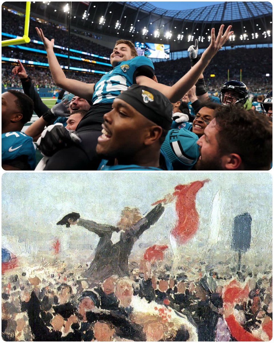 ArtButSports's tweet photo. Celebration of the Manifesto of Oct 17, 1905 (flipped), by Ilya Repin, 1906, 📸 by Chris Kim https://t.co/olEPUXgY9s