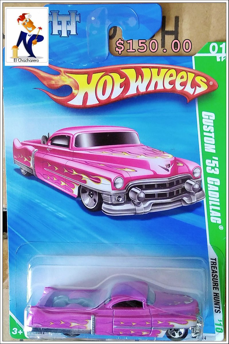 elchacharero's tweet photo. 2009 Treasure Hunt, Hot Wheels Coleccionable, Custom Cadillac '53, Raro Dificil de Conseguir, $150.00 Pachuca. https://t.co/qXZ45NzGAa