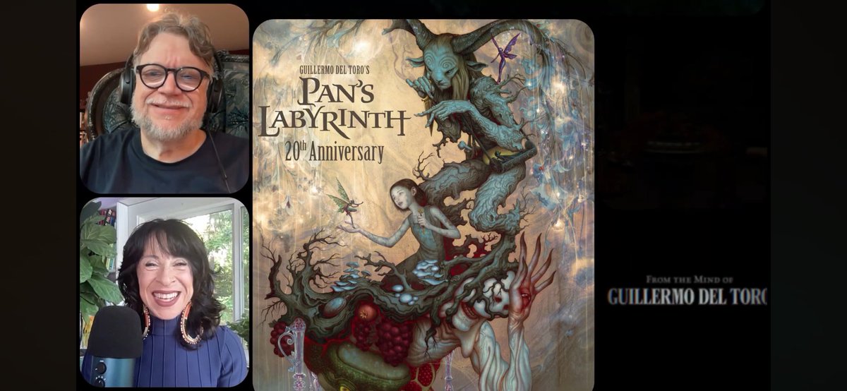 gdeo's tweet photo. A great conversation with @RealGDT about @PansLabyrinth20 with @Maria_Hinojosa @LatinoUSA watch it here: https://t.co/ZYDqWbg0nU #PansLabyrinth #GuillermodelToro #LatinoUSA #MariaHinojosa https://t.co/spjmIDgseX