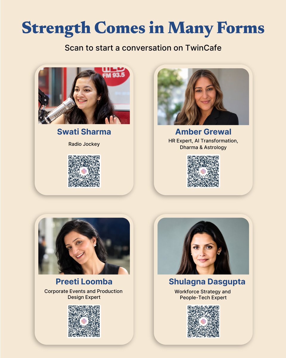 twincafe_com's tweet photo. The strength to keep going. The courage to move forward. The determination to stand firm, even when the path ahead is uncertain.

Maa Brahmacharini embodies devotion, discipline, and unwavering determination - the very spirit of steadfastness we celebrate today.

This Navratri, we are celebrating the women on TwinCafe who bring their knowledge, experience, and perspectives to the world - from media and communication to corporate events and workforce strategy. Their expertise reminds us that strength takes many forms, and every journey has something valuable to teach us.

Sometimes, strength is simply refusing to give up on what matters to you.

Meet the experts on TwinCafe. Explore their perspectives. Start a conversation.

#TwinCafe #DigitalTwins #NavGuna #Navratri #MaaBrahmacharini #Steadfastness #WomenExperts #NineVirtues