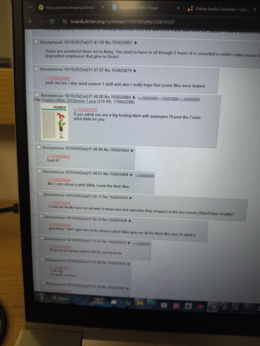 mikomoonrider's tweet photo. NAHHHH THE CHAN BOARDS ARE WILD ABOUT THE FRANKIE RIG LEAK

I'M ALREADY SCARED WITH WHAT THEY'RE GONNA DO WITH IT https://t.co/zoUvduy5vB