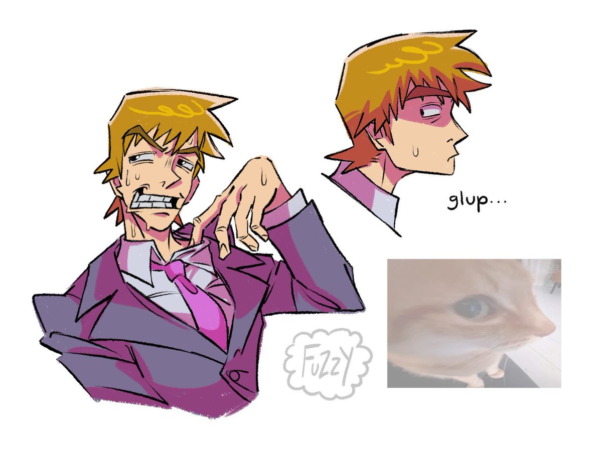 fuzzbuttdraws's tweet photo. ain't no exorcism where he needs to be doin allat!! 😭 #reigenarataka #mp100 https://t.co/dqdfbmF1KC