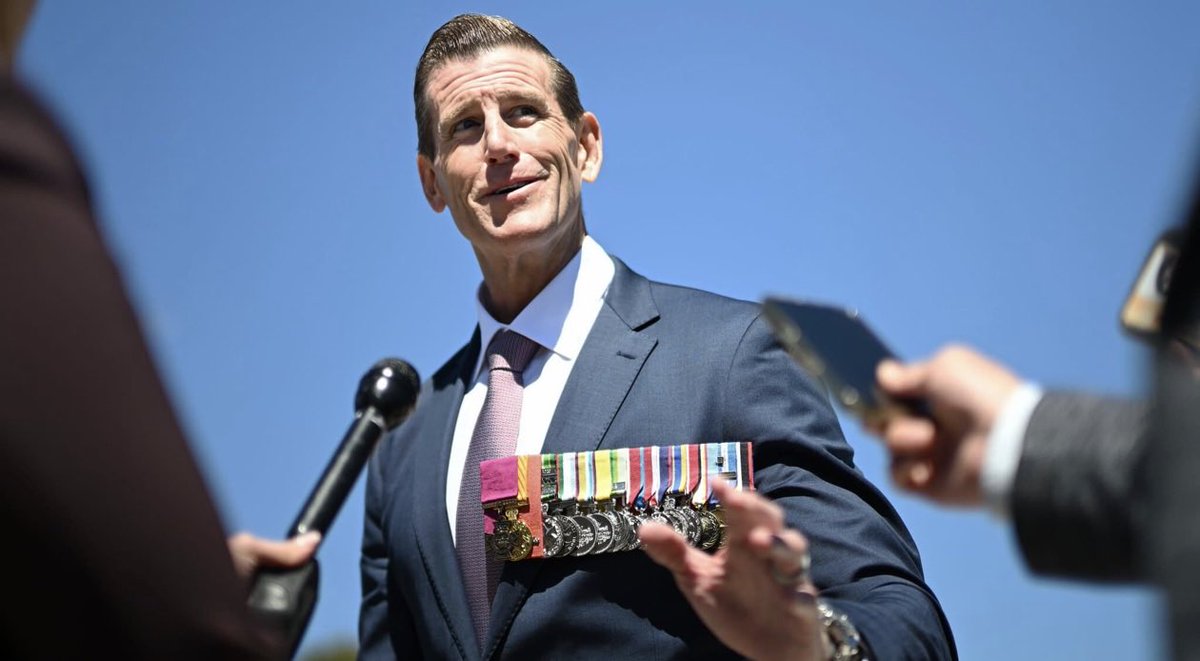 Ryandally08's tweet photo. The Coalition has shown their true colours.

At the Australian War Memorial on Sunday, Ben Roberts Smith sat just metres away from the very establishment that sent him to war. 

Yet, not a single former Prime Minister, not Howard, not Abbott, not Morrison, had the decency to acknowledge him or shake his hand. 

Angus Taylor walked right past.

But the real highlight was the dramatic, high tension stare down between Ben Roberts Smith and SAS informant, turned Coalition frontbencher Andrew Hastie. 

Staring directly at the giant VC recipient, Hastie flinched first and broke his stare, completely folding under the pressure and handing Roberts Smith a massive psychological victory right there in front of the cameras.

The Government was happy to send our young men and women to put their lives on the line in Afghanistan, but the second the political wind shifts, they abandon them to protect their own careers.

The only party that is truly standing up, backing our diggers, and refusing to play these elite political games is One Nation. 

Pauline Hanson has made it clear she won't turn her back on our soldiers.

Meanwhile, the mainstream politicians stayed in their bubble while hundreds of everyday Australians and fellow veterans lined up to greet Roberts Smith, ask for his autograph, and show their support. 

The crowd waiting to see John Howard was tiny in comparison.

Aussies are sick of the spin and the betrayal from the major parties. 

That is exactly why the majority of quiet Australians are backing Pauline Hanson and One Nation. 

They actually support the people who serve our country.