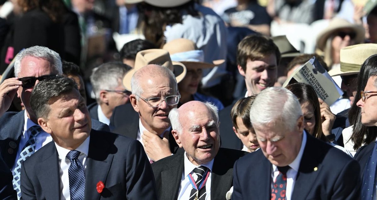 Ryandally08's tweet photo. The Coalition has shown their true colours.

At the Australian War Memorial on Sunday, Ben Roberts Smith sat just metres away from the very establishment that sent him to war. 

Yet, not a single former Prime Minister, not Howard, not Abbott, not Morrison, had the decency to acknowledge him or shake his hand. 

Angus Taylor walked right past.

But the real highlight was the dramatic, high tension stare down between Ben Roberts Smith and SAS informant, turned Coalition frontbencher Andrew Hastie. 

Staring directly at the giant VC recipient, Hastie flinched first and broke his stare, completely folding under the pressure and handing Roberts Smith a massive psychological victory right there in front of the cameras.

The Government was happy to send our young men and women to put their lives on the line in Afghanistan, but the second the political wind shifts, they abandon them to protect their own careers.

The only party that is truly standing up, backing our diggers, and refusing to play these elite political games is One Nation. 

Pauline Hanson has made it clear she won't turn her back on our soldiers.

Meanwhile, the mainstream politicians stayed in their bubble while hundreds of everyday Australians and fellow veterans lined up to greet Roberts Smith, ask for his autograph, and show their support. 

The crowd waiting to see John Howard was tiny in comparison.

Aussies are sick of the spin and the betrayal from the major parties. 

That is exactly why the majority of quiet Australians are backing Pauline Hanson and One Nation. 

They actually support the people who serve our country.