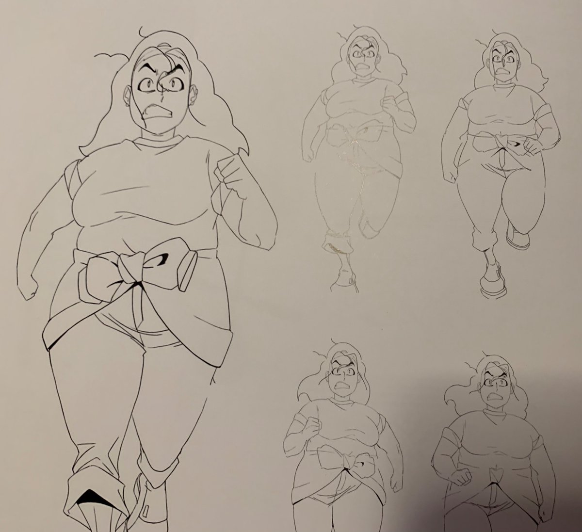Lemonmatronic's tweet photo. I still think it’s really funny just HOW shocked people were by Frankie being super busty cause as someone with the artbook I didn’t question it at all hdhhshd https://t.co/5NcCxIOWAx