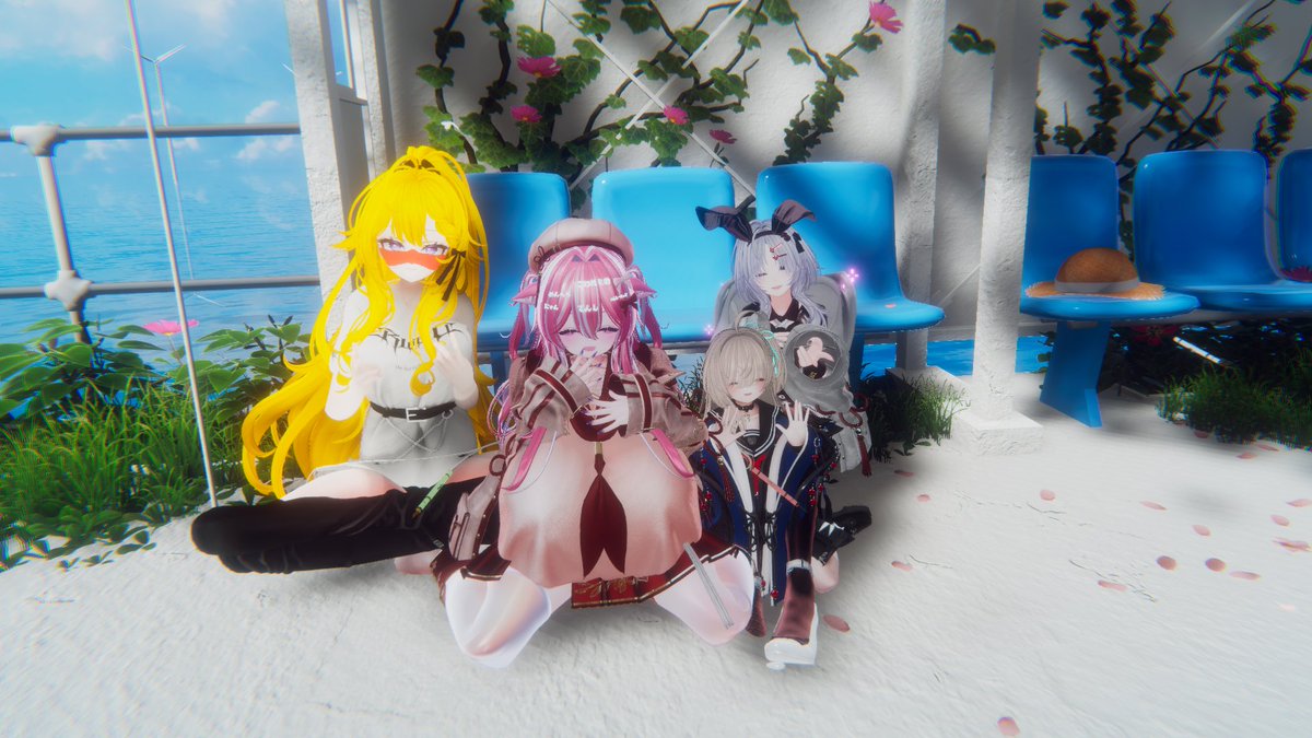 Yachochoco's tweet photo. 昨日はいろんなワールドまわったね!
めっちゃ楽しかったーまた遊ぼー!!!𐔌ᵔ ܸ>⩊<︎︎ ͡ 𐦯 
#VRChat https://t.co/2KMXJBT1vp