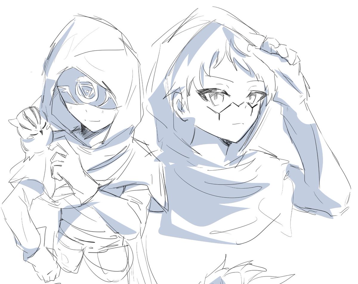 metometo_ore's tweet photo. 相互ーらの推し達描き https://t.co/w48KiVTS1j
