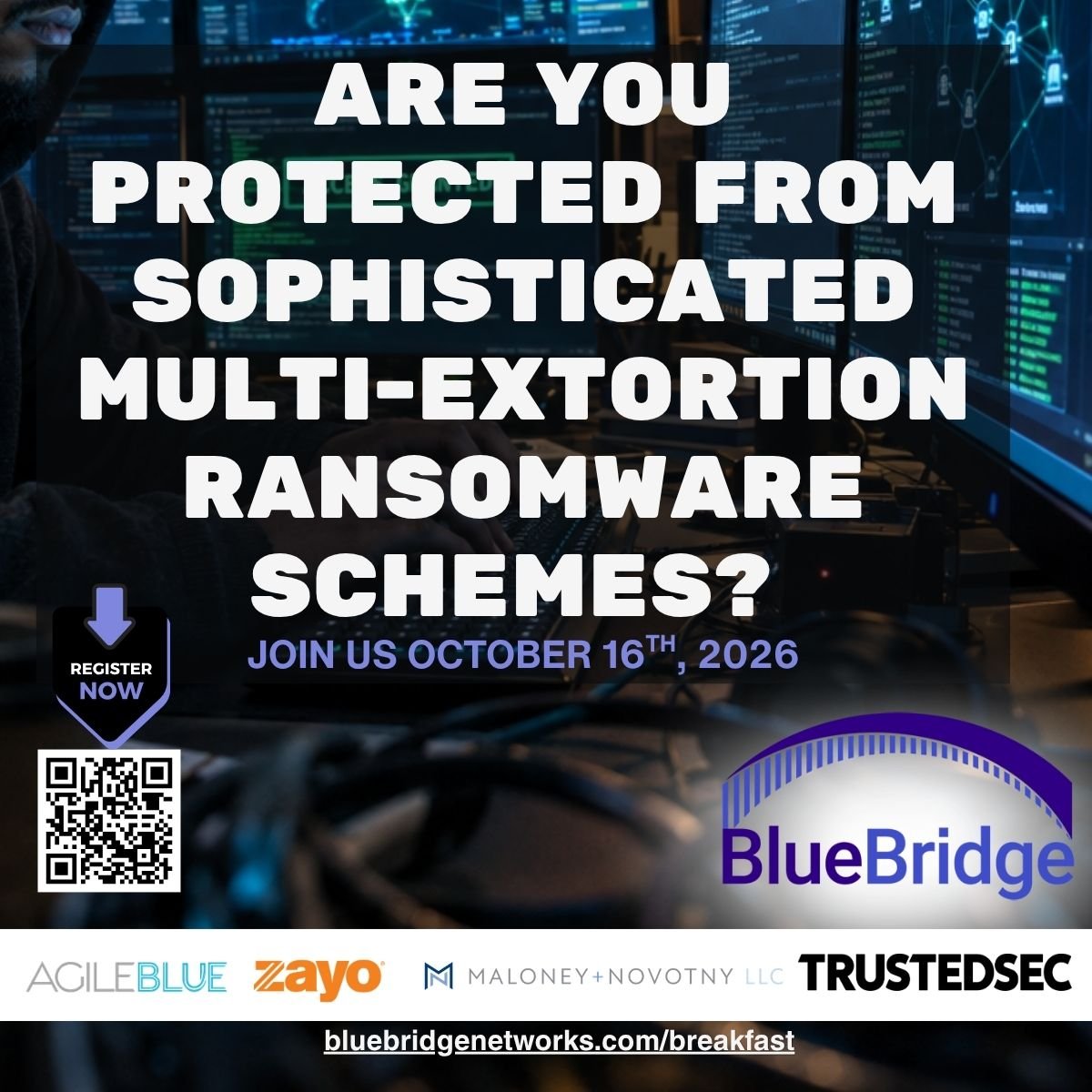 MosesCLE's tweet photo. Registration details and event access are available directly through BlueBridge Networks. https://t.co/rQ9T99ug9P https://t.co/KM2fG8NVAG