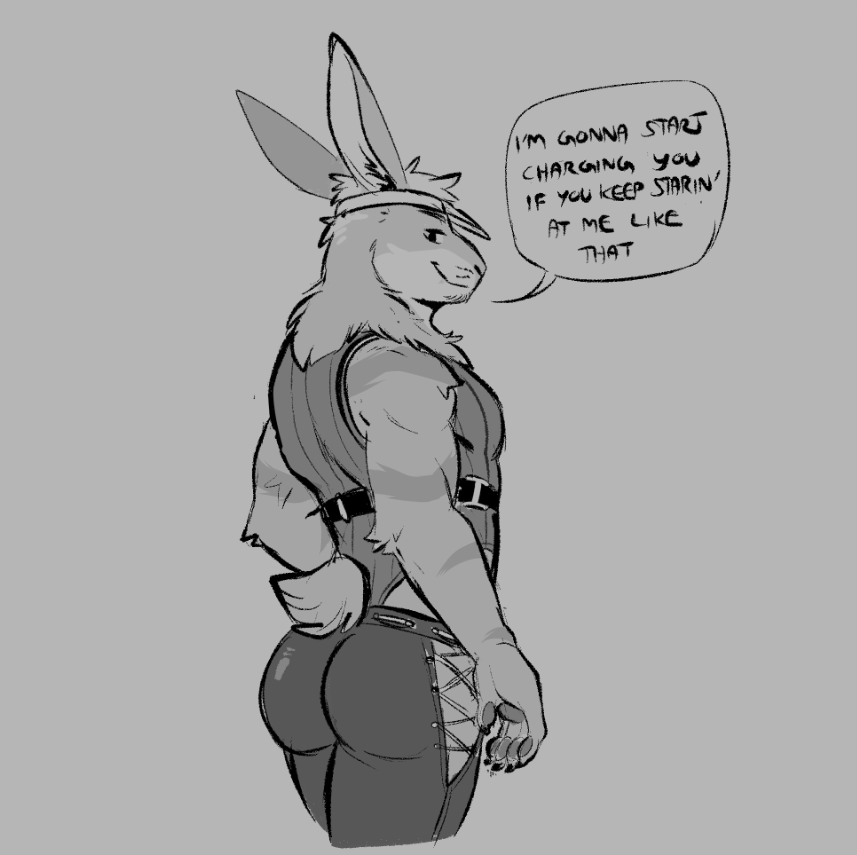 seachordArt's tweet photo. Cheeky fursona sketch courtesy of an anonymous friend 🍑 https://t.co/nyLu9n4vnY