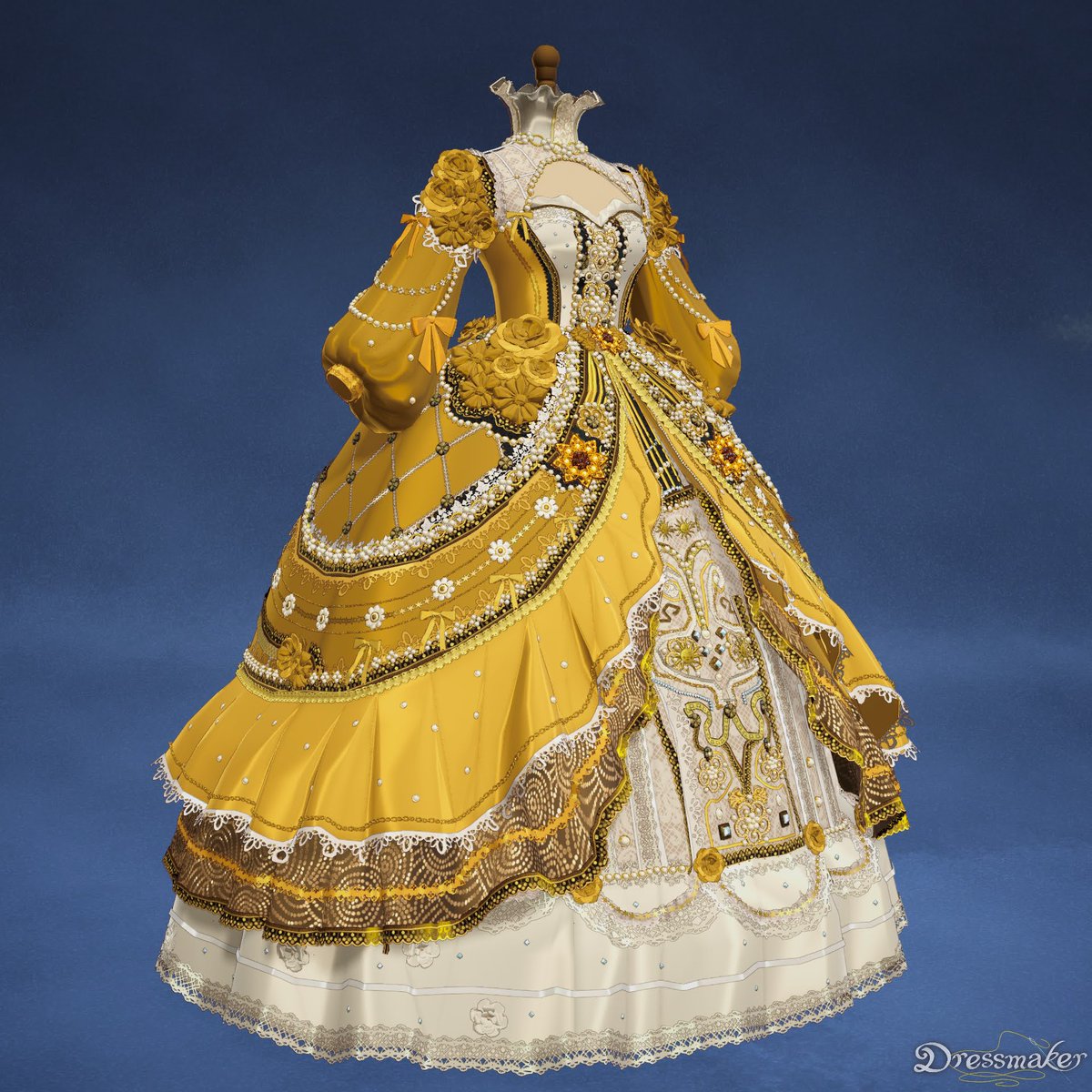 syllspace's tweet photo. just finished the coronation commission… #dressmaker https://t.co/33LV9aRPeI
