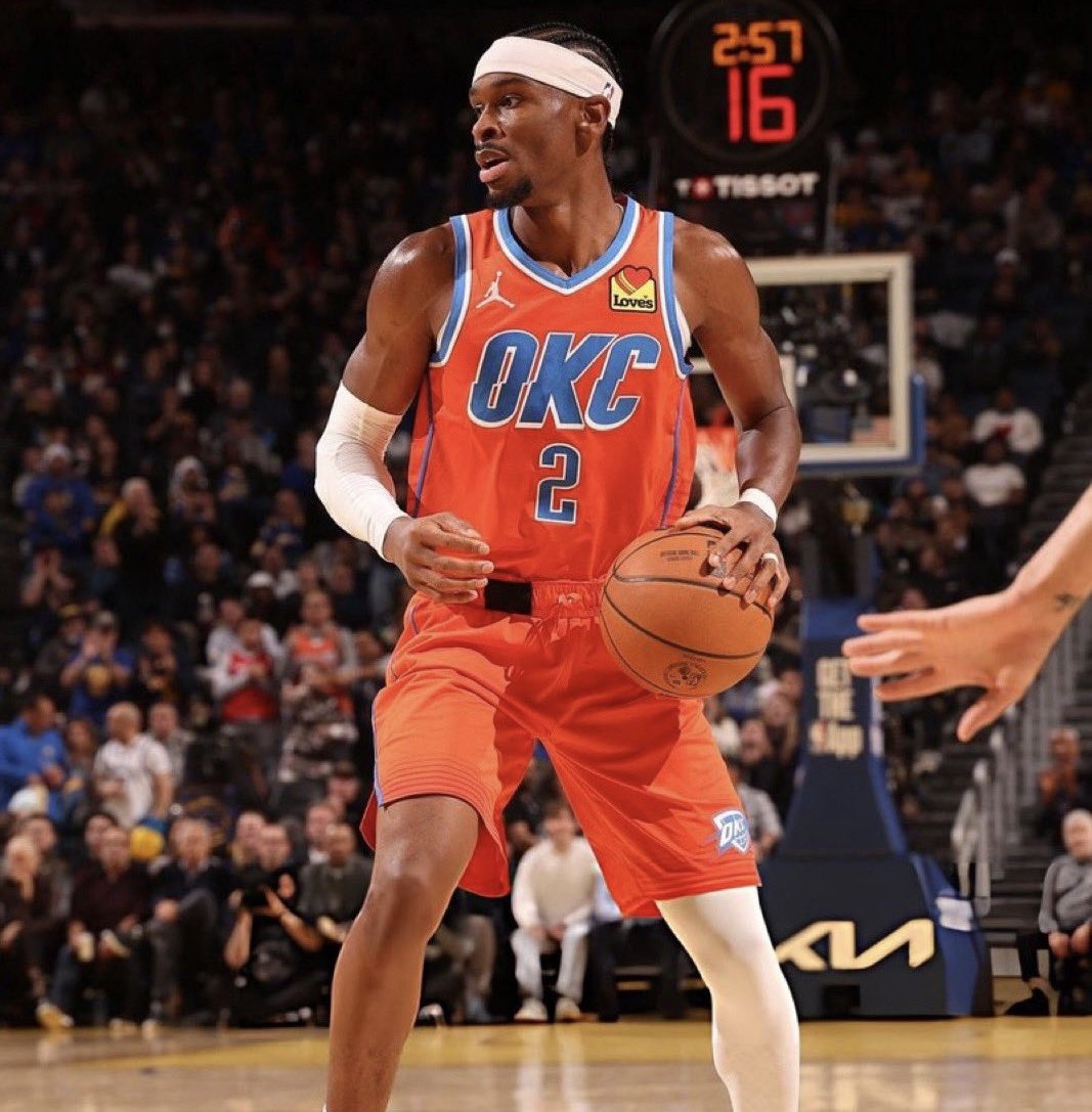 statdefender's tweet photo. Guards In NBA History To Average A Career 25+ PPG, 1+ SPG &amp; 1+ BPG In The Playoffs :

•  Shai Gilgeous-Alexander https://t.co/WkgQzEDF5B