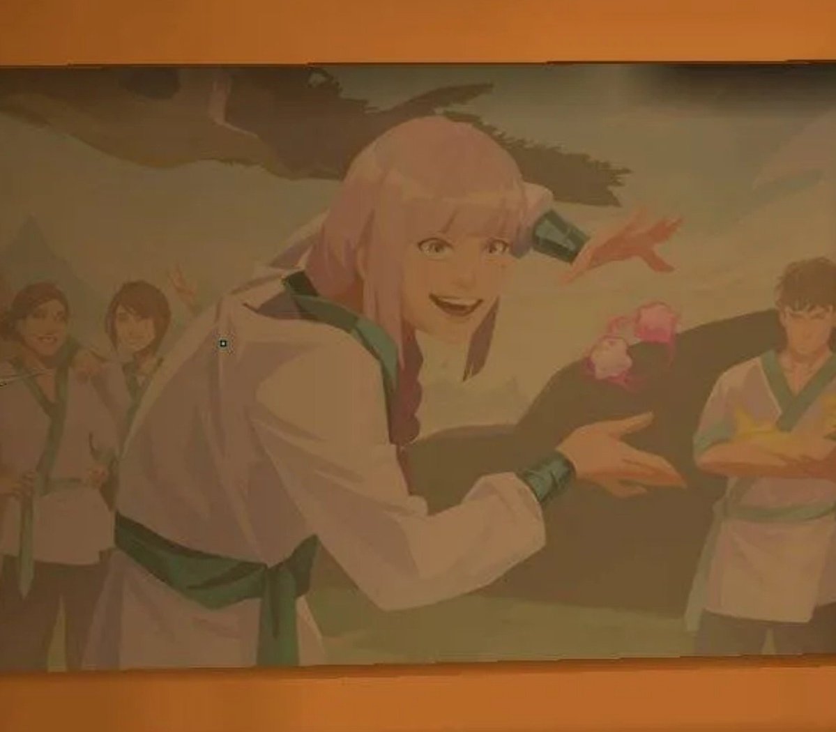 starlisas's tweet photo. sooo i think it's her. one of the students from the radiant academy. now her rumored connection to sage makes sense https://t.co/8vaMNN5ken