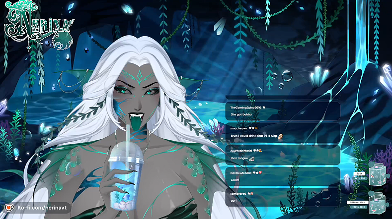 nerinavt's tweet photo. THANK YOU FOR COMING TO MY DEBUT! FULL VOD ON TWITCH - LINK IN BIO 

Here are a few shots of the reveal 👉👈 https://t.co/LXWU0pCzIT