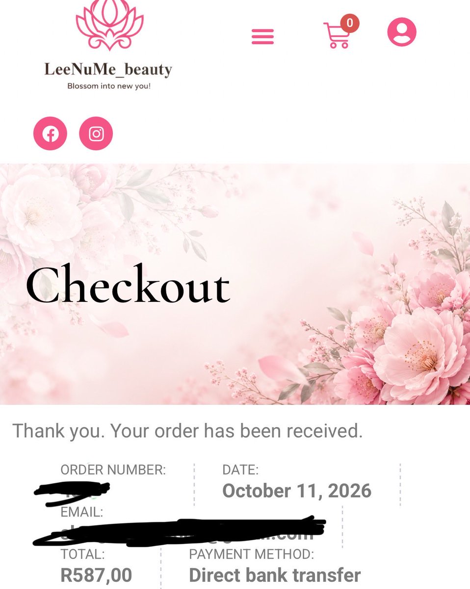 SlungileMbatha1's tweet photo. The time to support and celebrate Liema has arrived. Website up and running. Get yourself a fragrance or even for your friends. 🩷🌸🌸

Wishing Liema all the best with her business. May the good God be with her through it all.
#LeeNuMeBeauty 
#LiemaPantsi https://t.co/QQoDL55ptl