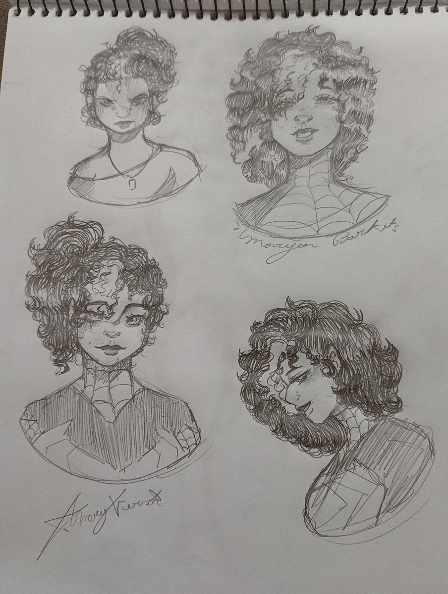 Maryverse2303's tweet photo. Some concept art by Spider Black, in a semi-realistic style, somewhat reminiscent of Sara Pichelli's style.
#marvelau #marvel #spiderblack #conceptart @marvel https://t.co/TKyCuZA2W3
