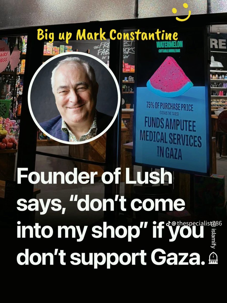 KerryBurgess's tweet photo. Lush deserves our support... https://t.co/ftqWyhgp3m
