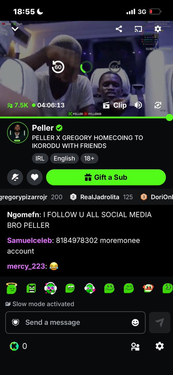 ALEXACTIVEbfxp's tweet photo. 😂😂 Since una start the stream, all these PellerIan don disappear, nobody dey post views again. Una don abandon the assignment? 😭💔 Reminder: stream don collect L! From 19K views to 7.5K views despite the 15 celebrities there. 💀Somebody should check on the stream abeg! 😭 https://t.co/kmJY68IJh3